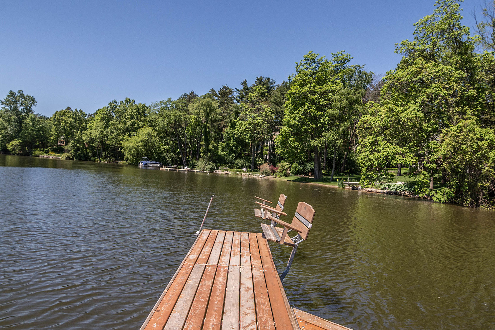 Pine Creek fishing dock