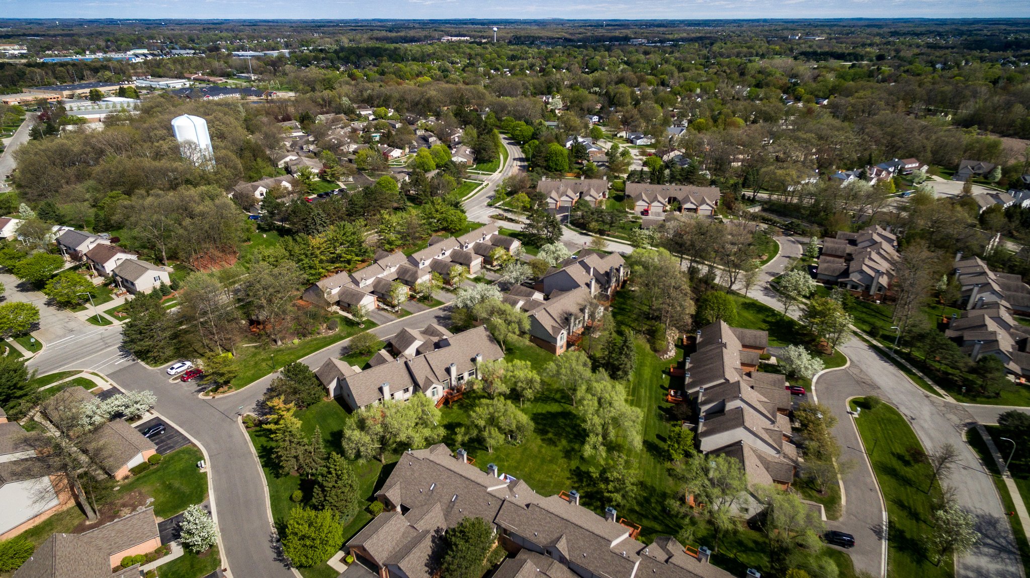 Ariel view #1 of Woodridge Hills in Brighton, MI