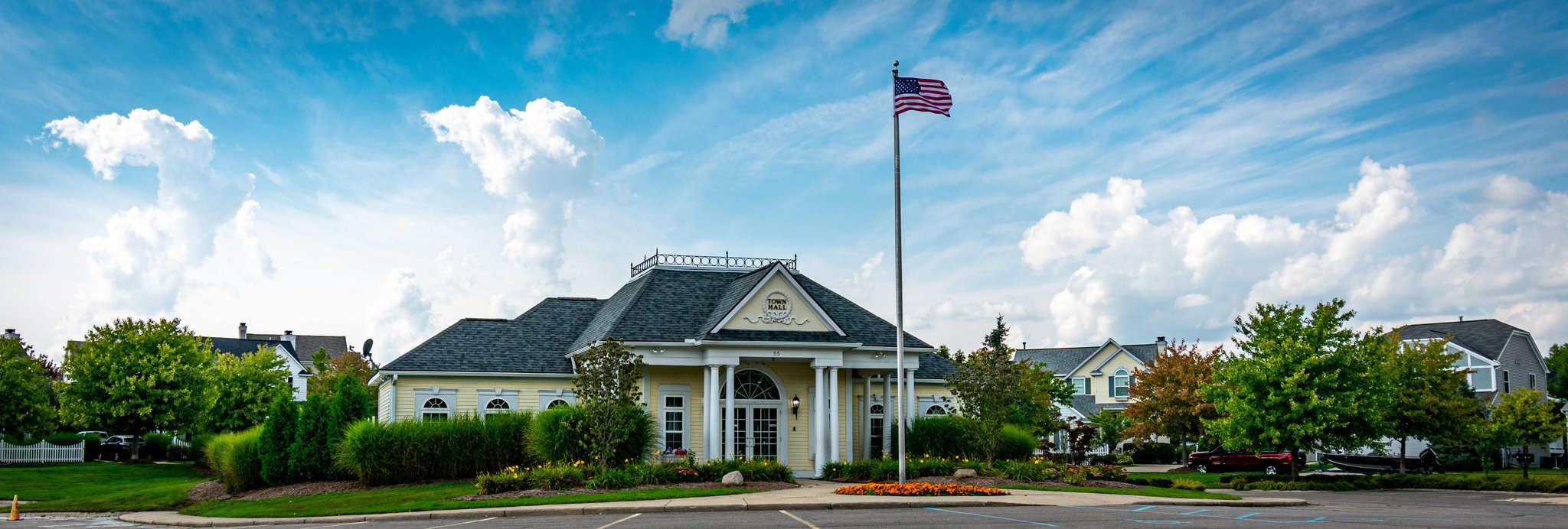 Panoramic View Of The Hometown Village Event Center